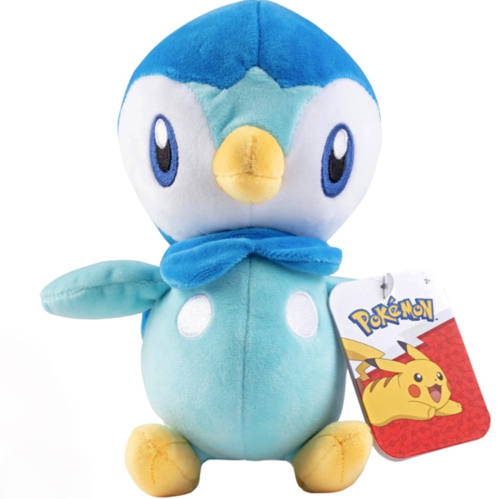 Pokemon Piplup Plushie Blue Turquoise Yellow